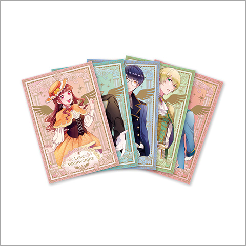 バッドエンド目前のヒロインに転生した私、今世では恋愛するつもりがチートな兄が離してくれません!?　キャラクターポストカードセット