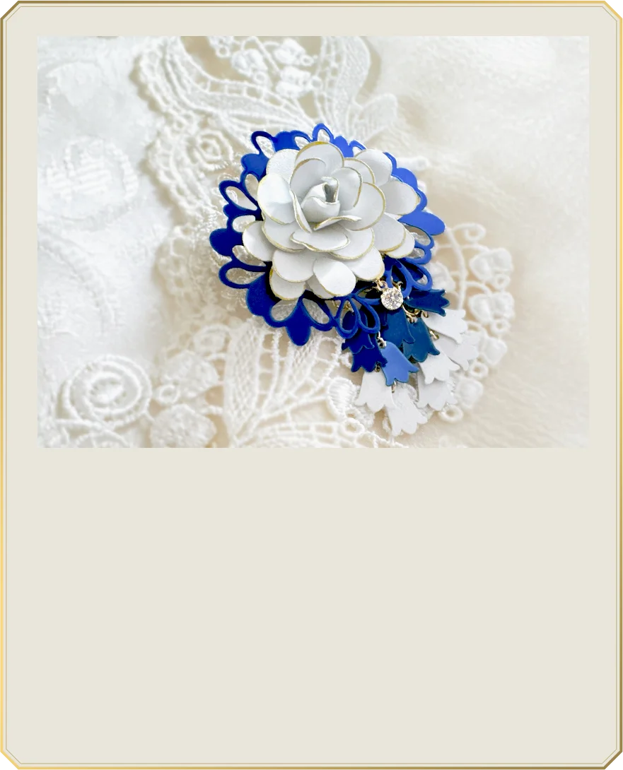 本好きの下剋上 ローゼマインの髪飾り風ブローチ