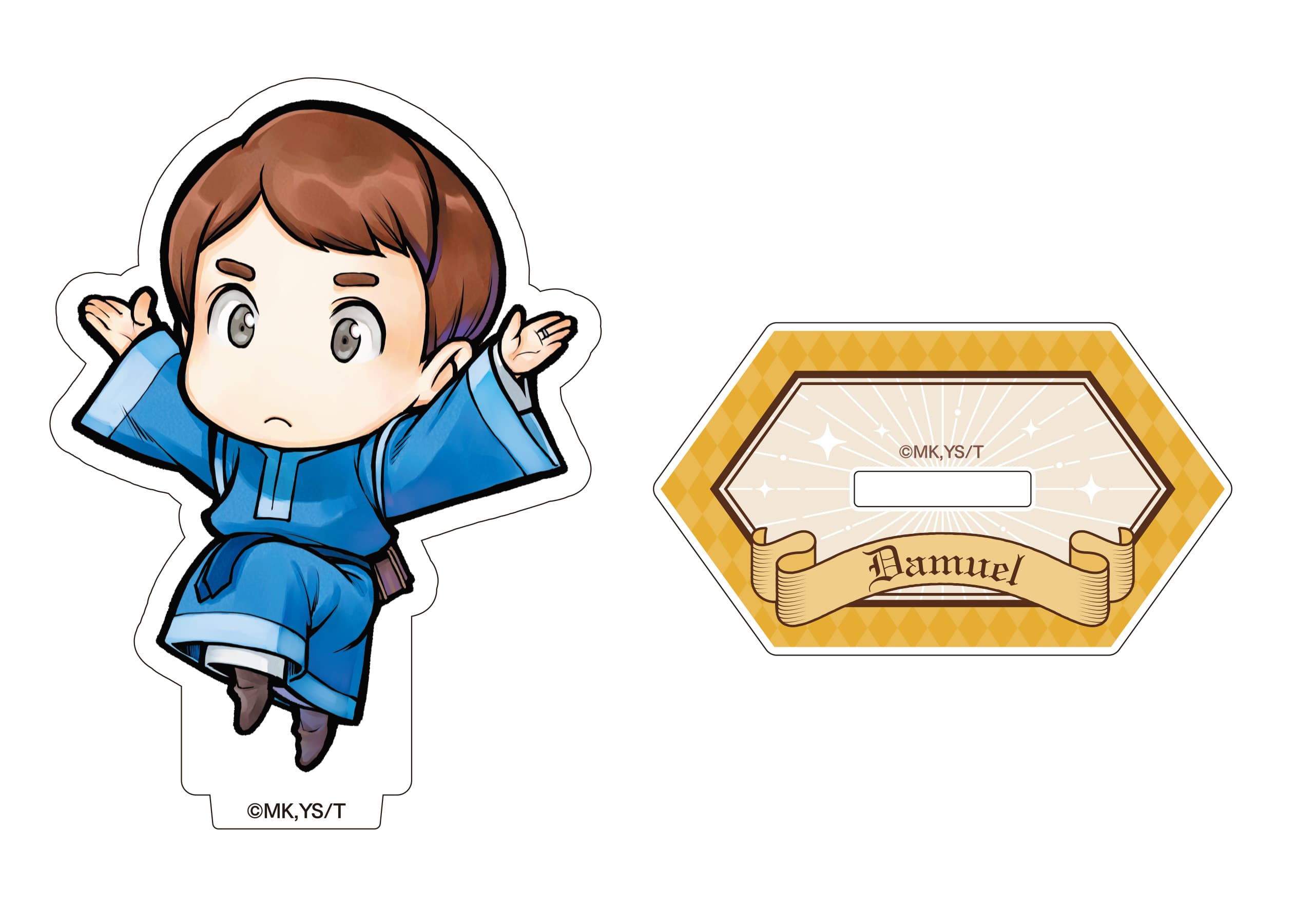 本好きの下剋上　神に祈りを！ミニアクリルスタンド（ダームエル）