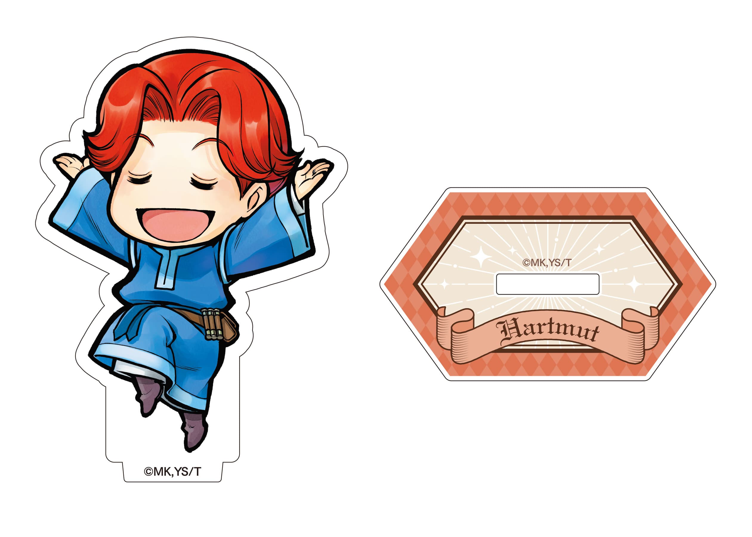 本好きの下剋上　神に祈りを！ミニアクリルスタンド（ハルトムート）