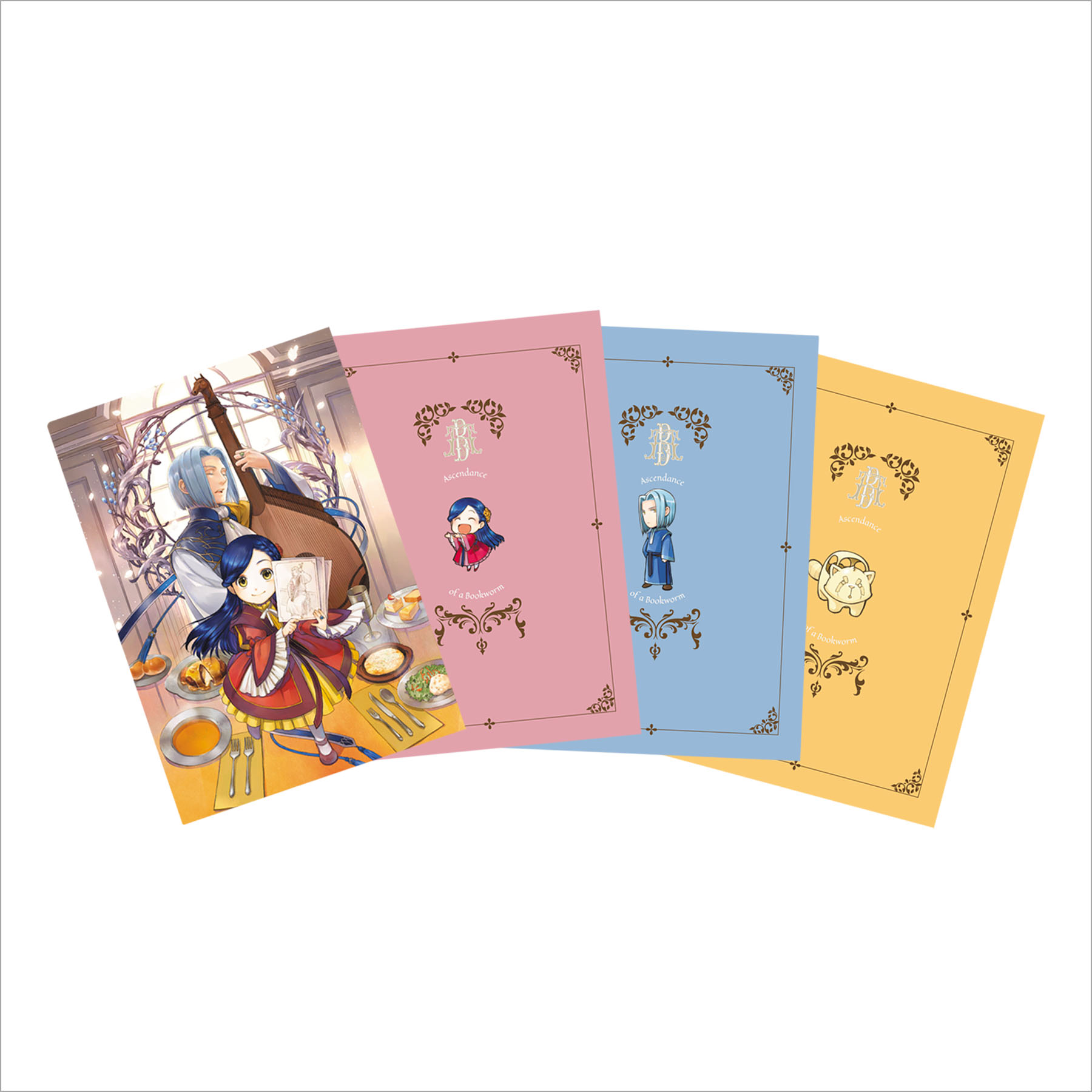 本好きの下剋上　A5クリアファイルセット