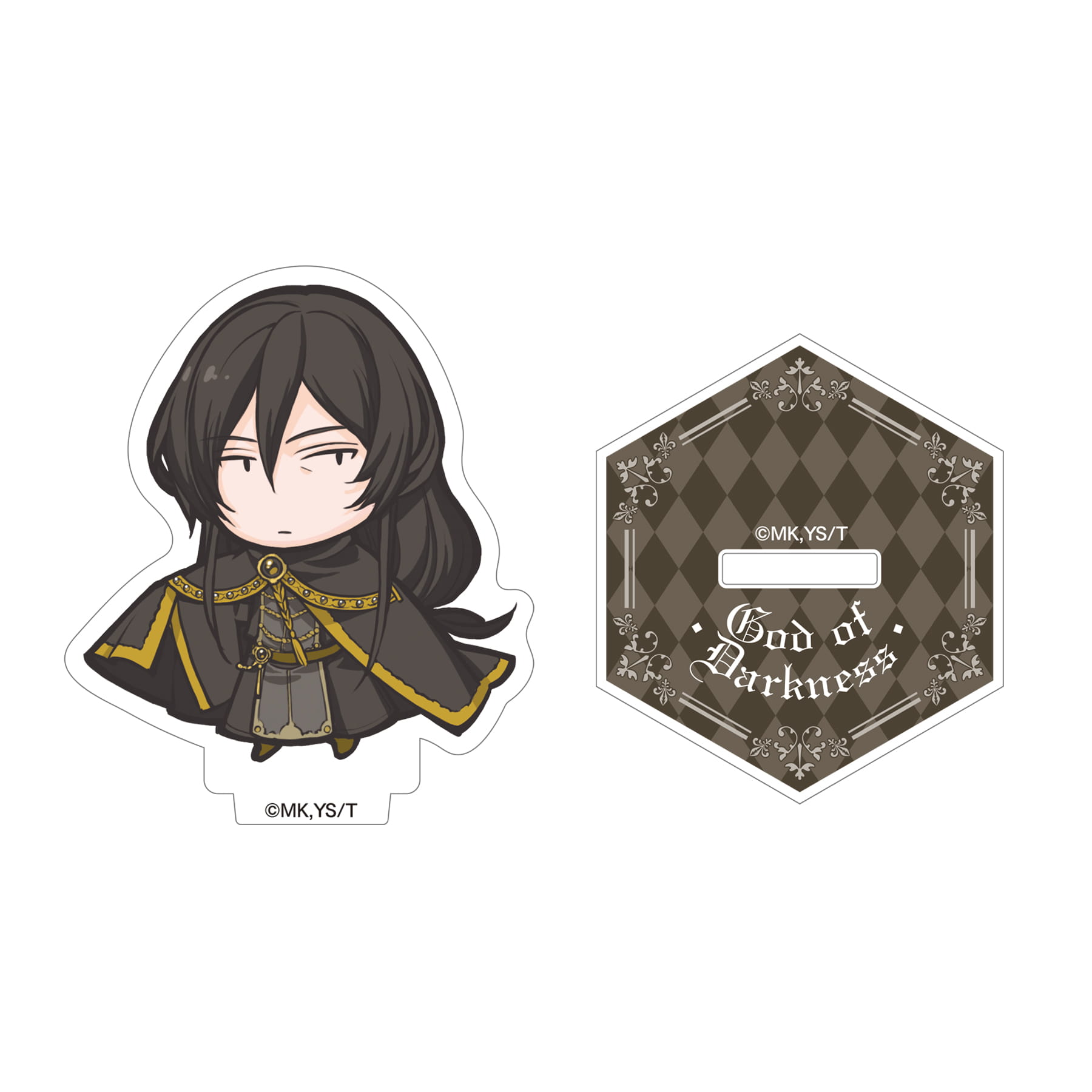 本好きの下剋上　ミニアクリルスタンド＜神々編＞（最高神（闇の神））