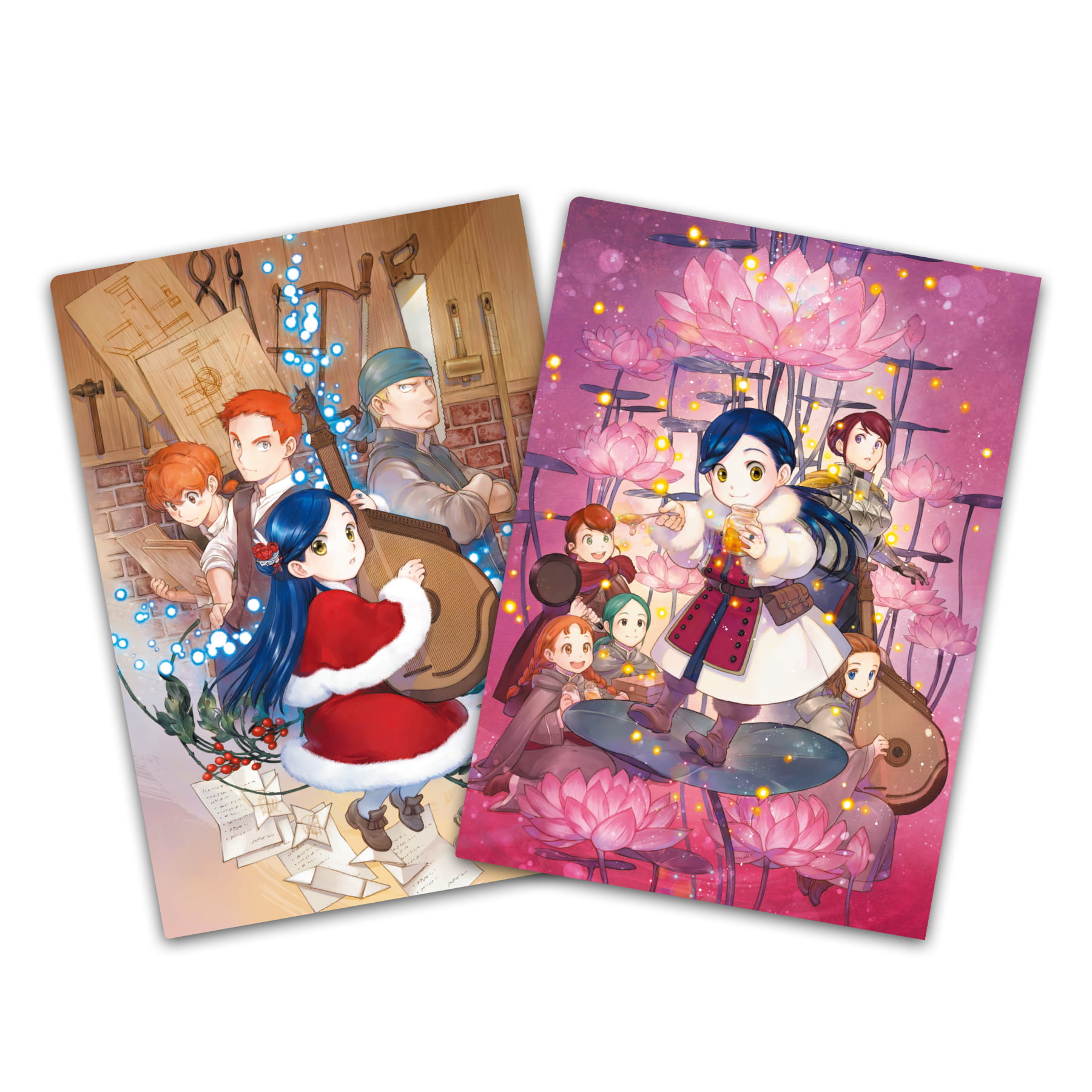 本好きの下剋上　クリアファイルセット（ジュニア文庫第三部5巻&6巻 表紙イラスト）