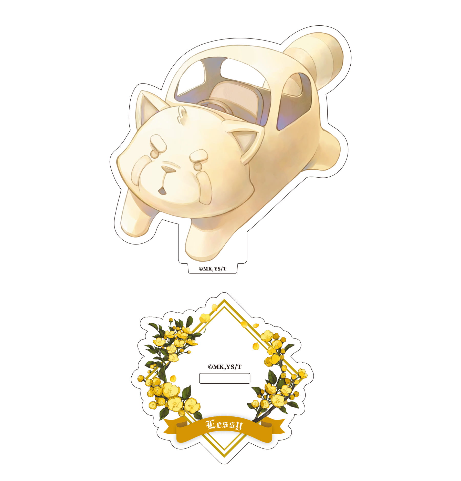 本好きの下剋上　アクリルスタンド（レッサーくん）