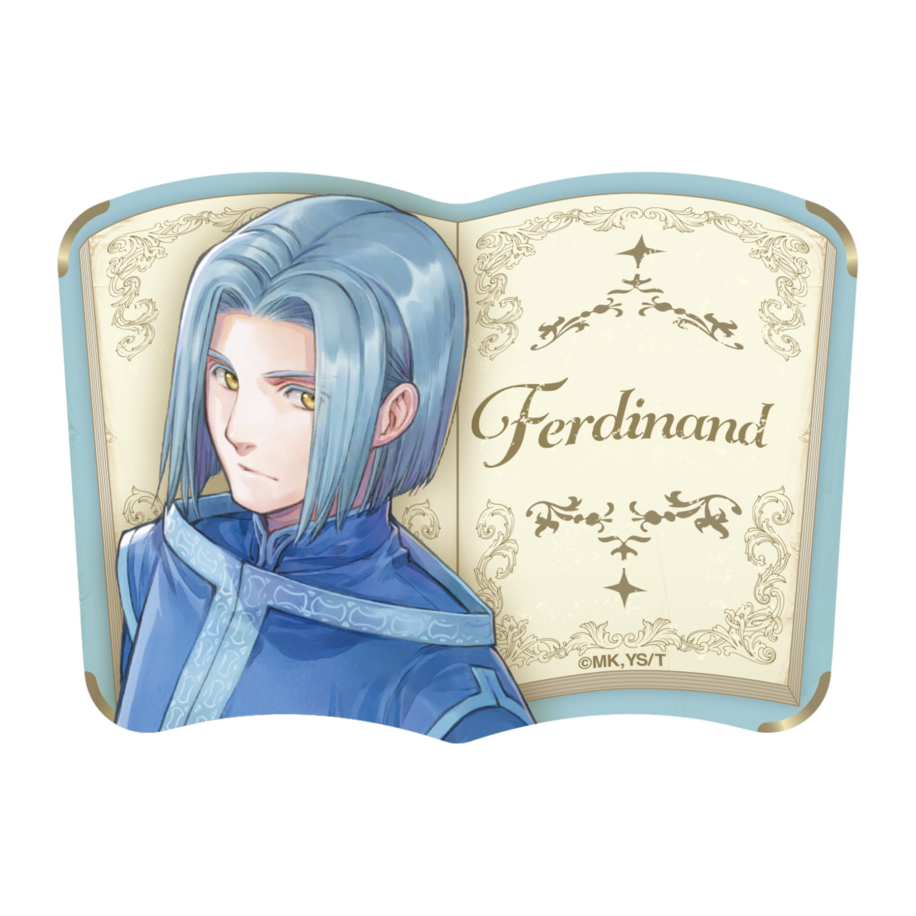 本好きの下剋上　ブック型缶バッジ（フェルディナンドA）