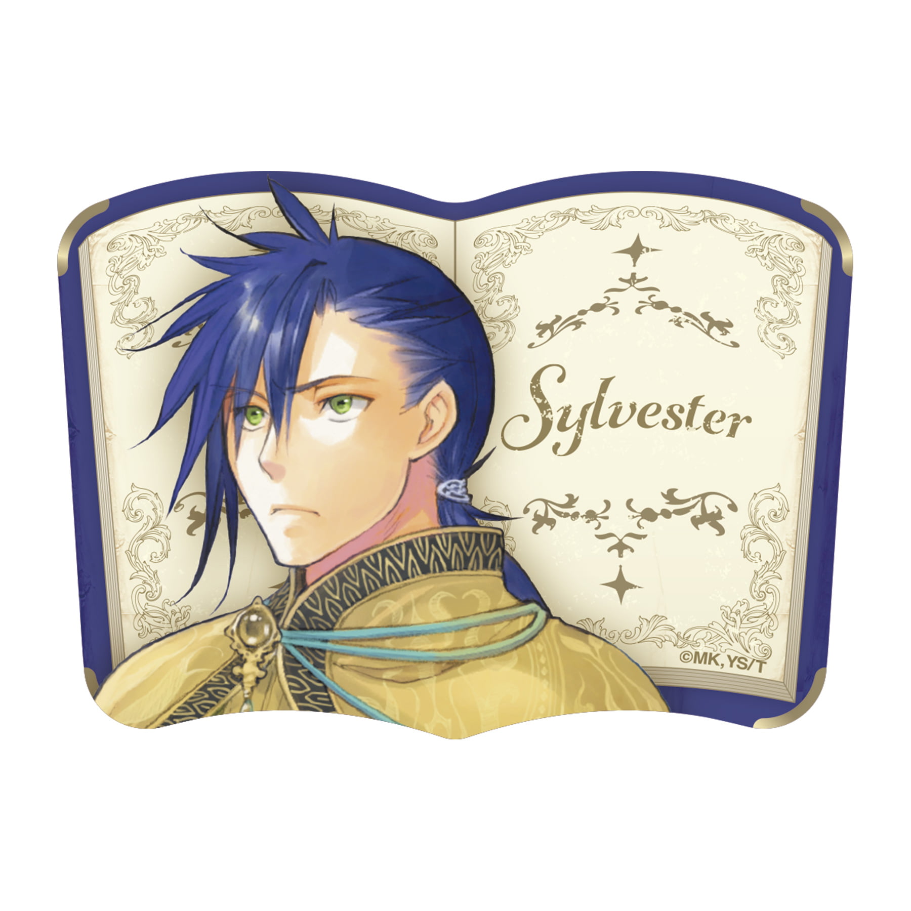 本好きの下剋上　ブック型缶バッジ（ジルヴェスター）