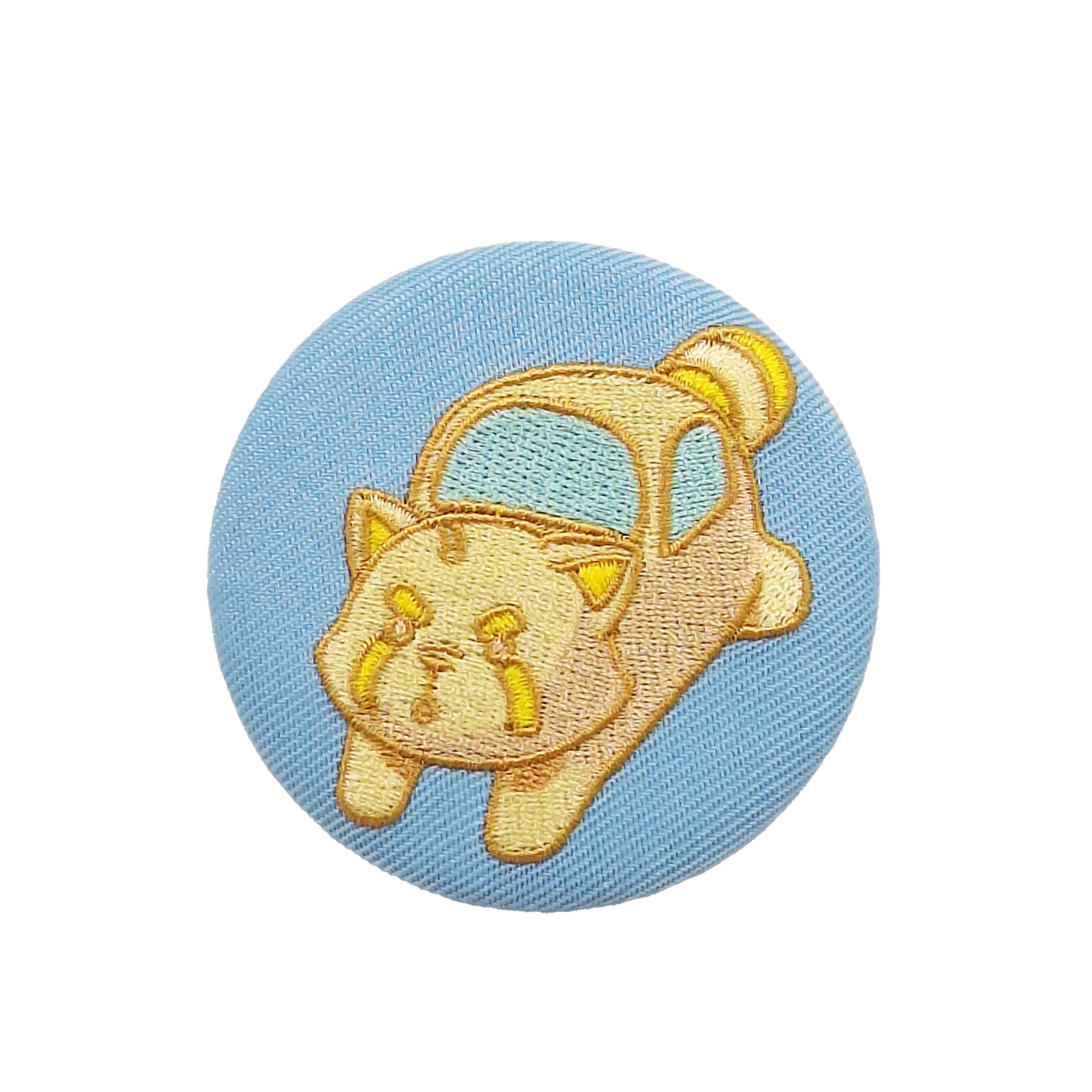 本好きの下剋上　刺繍缶バッジ（レッサーくん）