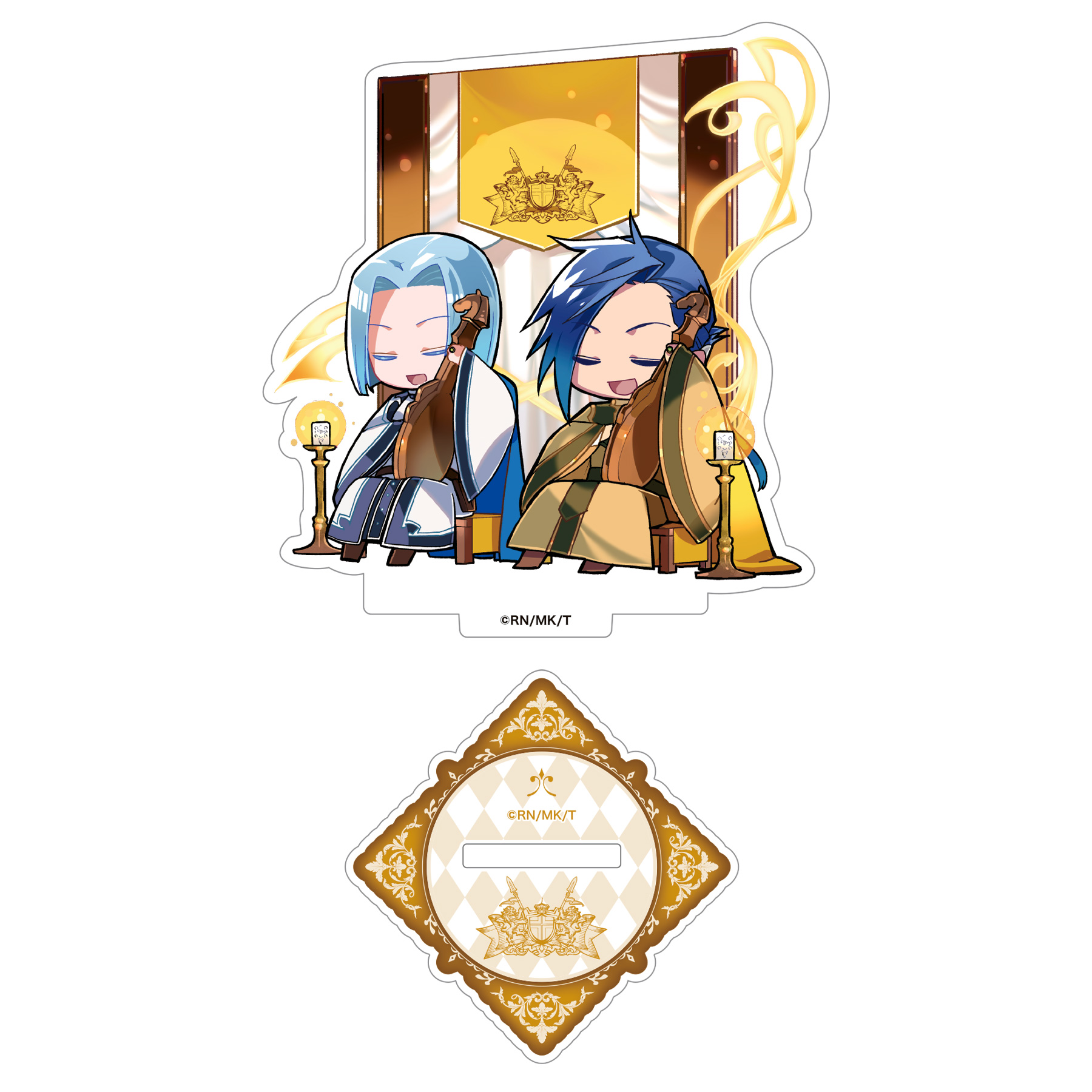 コミックス 本好きの下剋上 第三部 「領地に本を広げよう！」　ミニアクリルスタンド（4巻裏表紙イラスト）