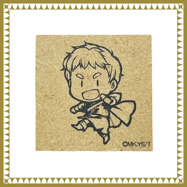 木製ちびキャラスタンプ（ラザンタルク）