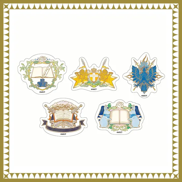 紋章ダイカットステッカーセット