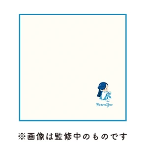 ミニキャラ刺繍ハンカチ　ローゼマイン（クリームソーダ）