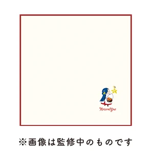 ミニキャラ刺繍ハンカチ　ローゼマイン（クリスマス）