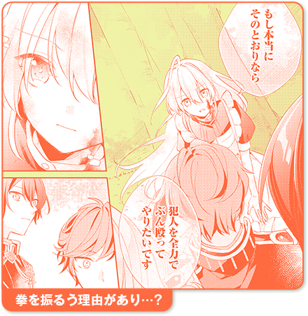 拳をふるう理由があり…？