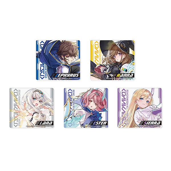 ゲーム世界転生〈ダン活〉　アクリルマグネット全5種セット