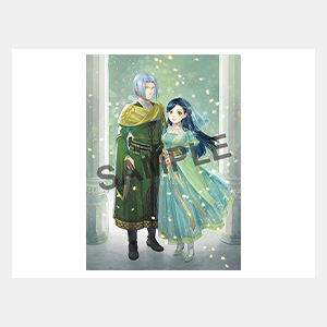 【額装あり】本好きの下剋上　椎名優描き下ろし複製原画第3弾（婚約式）