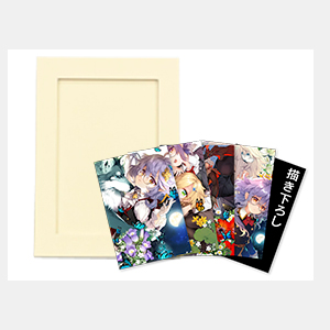 【SS収納ケース１種付き】欠けた月のメルセデス@COMIC　ポストカードセット1