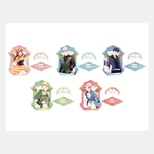 バッドエンド目前のヒロインに転生した私、今世では恋愛するつもりがチートな兄が離してくれません!?　アクリルスタンド第2弾 全5種セット【特典SS＋ミニステッカー付き】