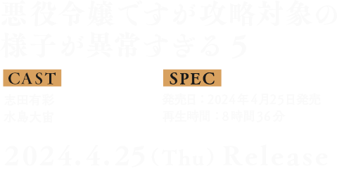 オーディオブック　クレジット