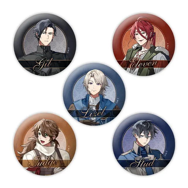 ランダム缶バッジ第2弾（全5種）